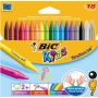 Kredki świecowe Bic Kids Plastidecor, 18 kolorów - 3